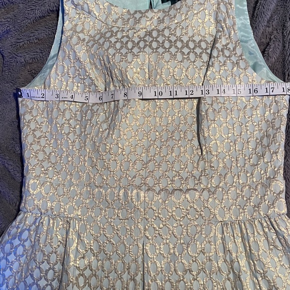 ✨Ralph Lauren✨Luxe Metallic Party Dress, Size 10 - Picture 6 of 8